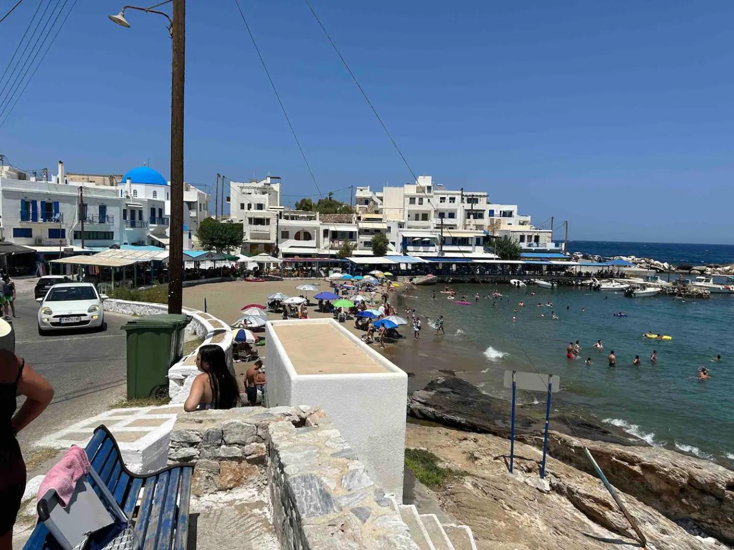 Cozy Studio In Beautiful Apollonas Beach Naxos 阿波罗 外观 照片